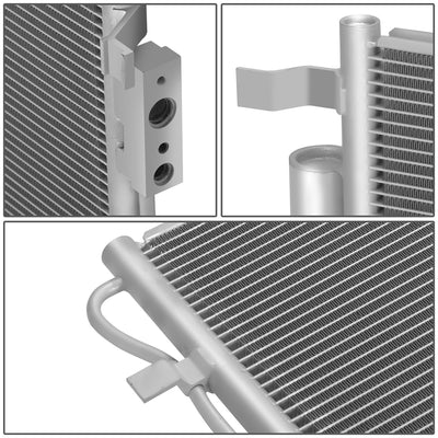 Factory Style A/C Condenser <br> 22-24 Hyundai Tucson, Kia Sportage