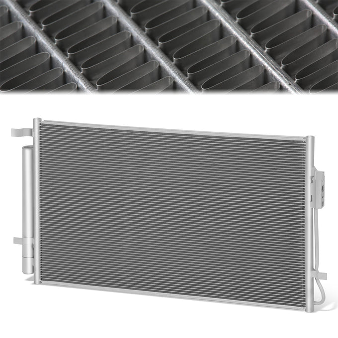 Factory Style A/C Condenser <br> 22-24 Hyundai Tucson, Kia Sportage