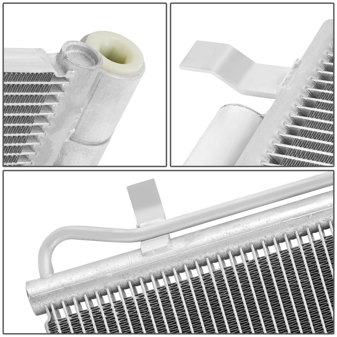 Factory Style Aluminum A/C Condenser <BR>22-24 Hyundai Tucson, 23-24 Kia Sportage