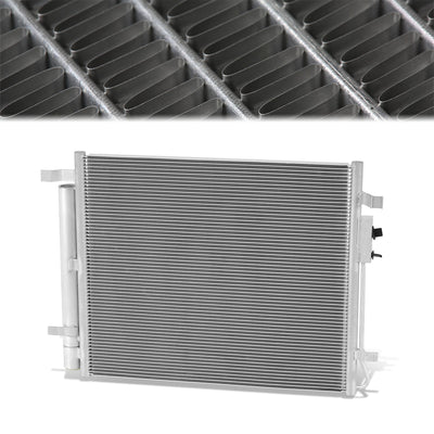Factory Style Aluminum A/C Condenser <BR>22-24 Hyundai Tucson, 23-24 Kia Sportage