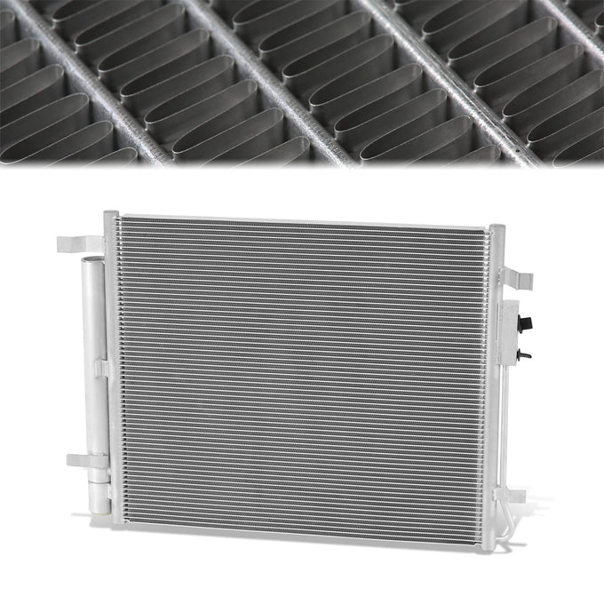 Factory Style Aluminum A/C Condenser <BR>22-24 Hyundai Tucson, 23-24 Kia Sportage