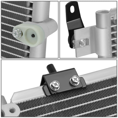 Factory Style A/C Condenser <BR> 01-07 Toyota Sequoia