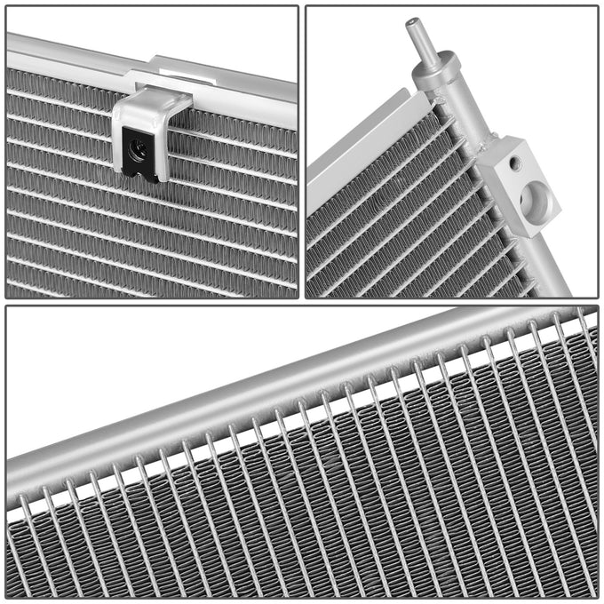 Factory Style Aluminum A/C Condenser <BR>00-06 Honda Insight