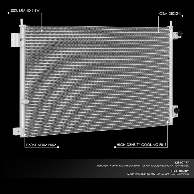 Factory Style A/C Condenser <BR>03-07 Honda Accord