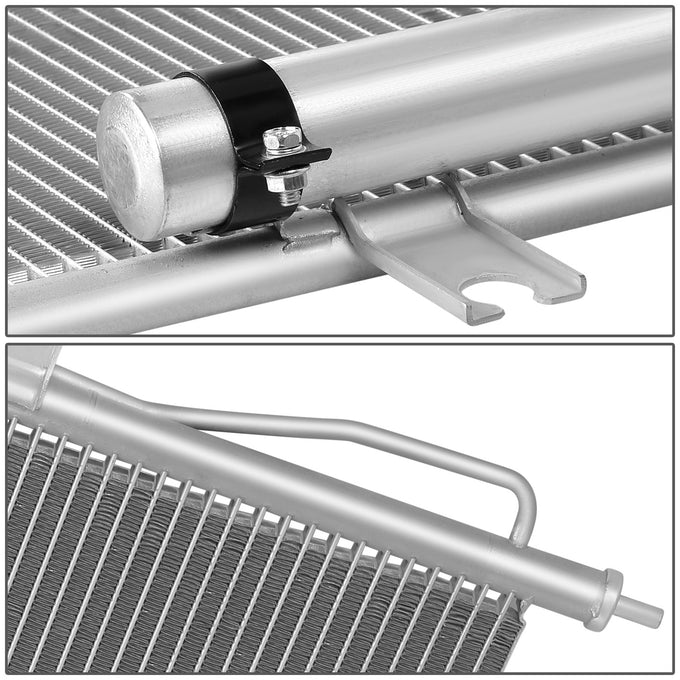 Factory Style Aluminum A/C Condenser <BR>03-04 Nissan Frontier, Xterra