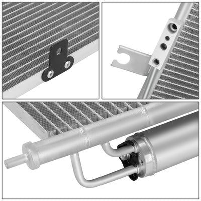 Factory Style Aluminum A/C Condenser <BR>03-04 Nissan Frontier, Xterra