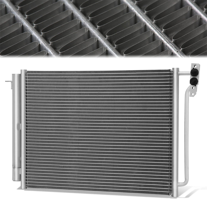 Factory Style Aluminum A/C Condenser <BR>00-06 BMW X5