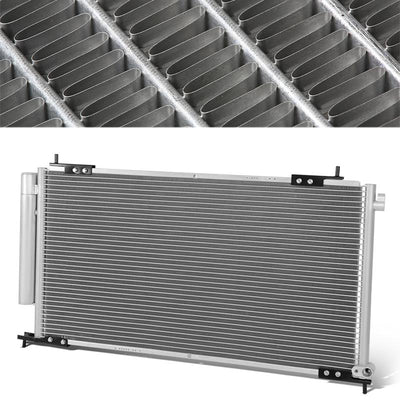Factory Style Aluminum A/C Condenser <BR>02-06 Honda CR-V, 03-11 Element