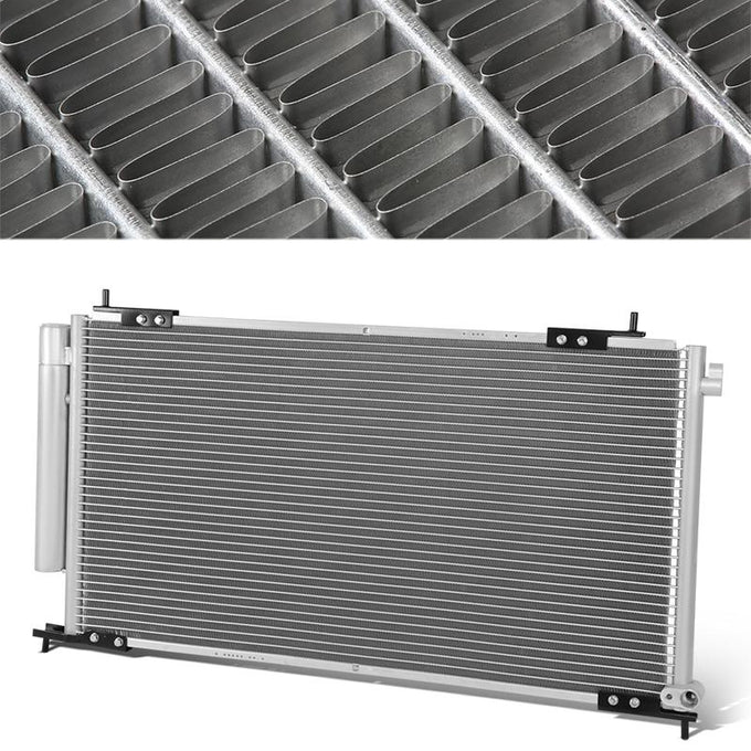 Factory Style Aluminum A/C Condenser <BR>02-06 Honda CR-V, 03-11 Element