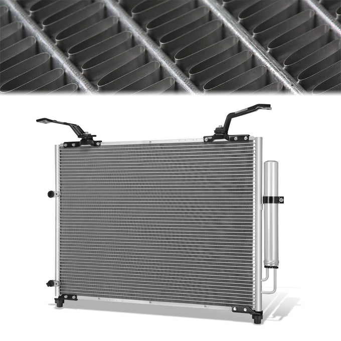 Factory Style Aluminum A/C Condenser <BR>03-08 Honda Pilot