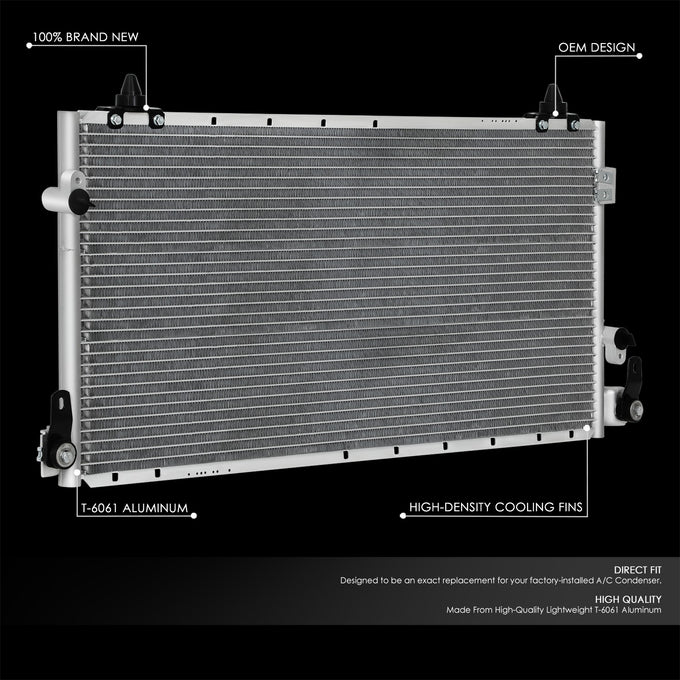 Factory Style A/C Condenser <BR>00-06 Toyota Tundra