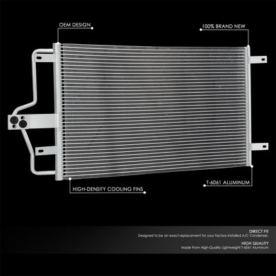 Factory Style Aluminum A/C Condenser <BR>05-12 Ford Escape, 06-11 Mercury Mariner