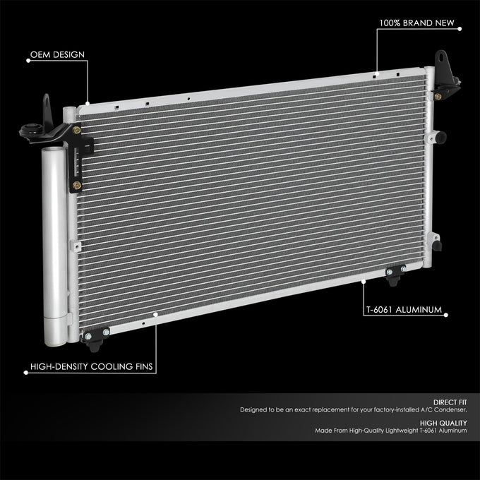 Factory Style A/C Condenser <BR>04-06 Toyota Tundra
