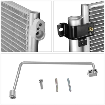 Factory Style Aluminum A/C Condenser <BR>06-07 Subaru B9 Tribeca, 08-14 Tribeca