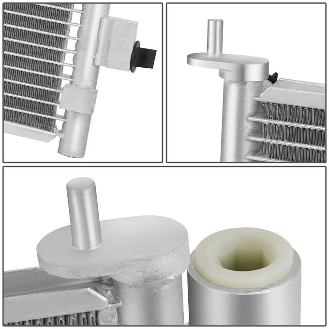 Factory Style Aluminum A/C Condenser <BR>06-11 Honda Civic 1.8L Coupe