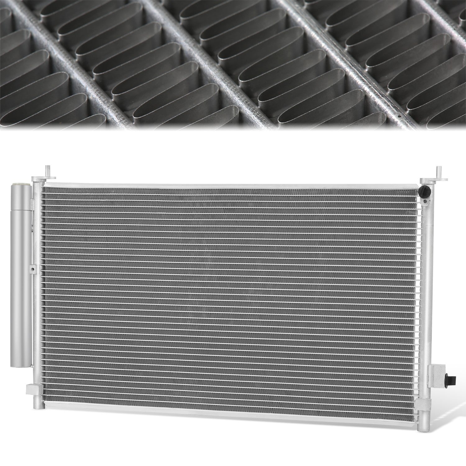 Factory Style Aluminum A/C Condenser <BR>06-11 Honda Civic 1.8L Coupe