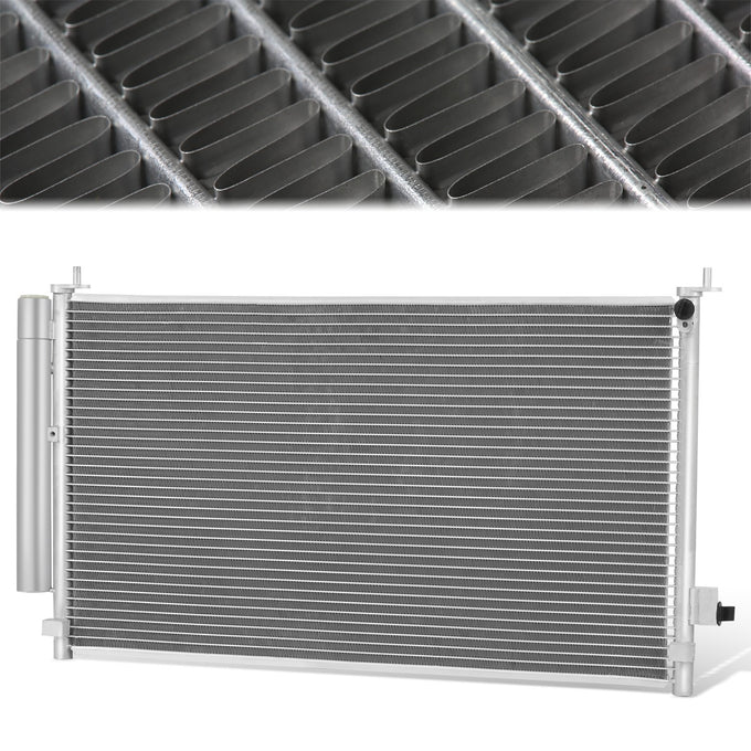 Factory Style Aluminum A/C Condenser <BR>06-11 Honda Civic 1.8L Coupe