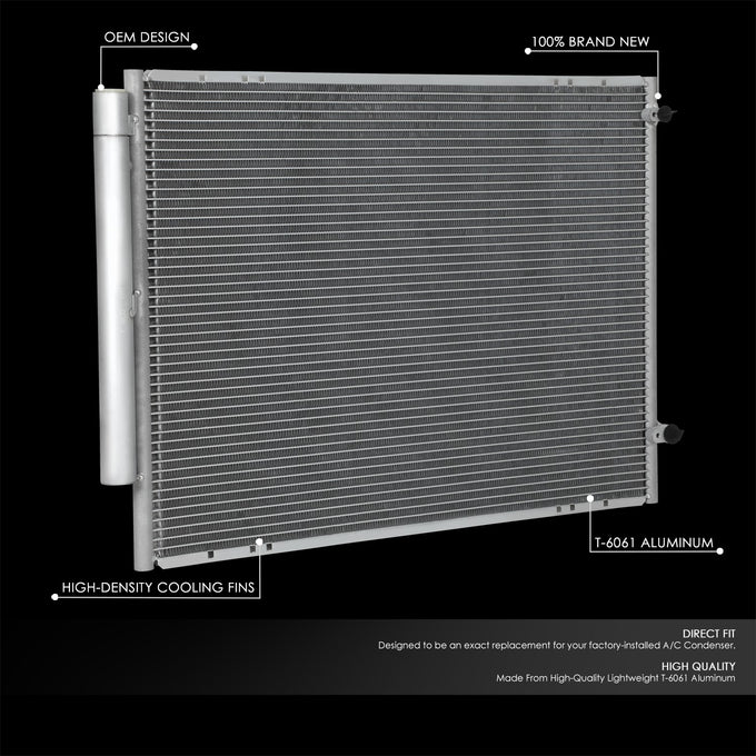 Factory Style A/C Condenser <BR>2006 Lexus RX330, 07-09 RX350
