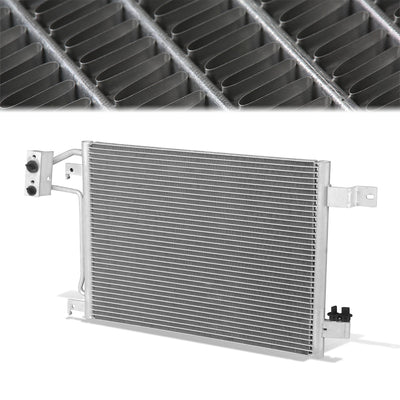 Factory Style Aluminum A/C Condenser <BR>07-11 Jeep Wrangler MT
