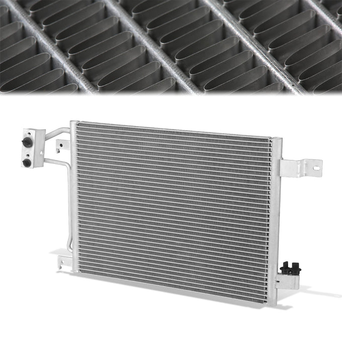 Factory Style Aluminum A/C Condenser <BR>07-11 Jeep Wrangler MT