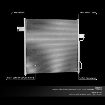 Factory Style Aluminum A/C Condenser <BR>02-10 Ford Explorer Sport Trac, Mercury Mountaineer
