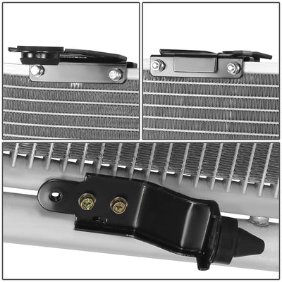 Factory Style Aluminum A/C Condenser <BR>08-19 Toyota Sequoia, 07-19 Tundra