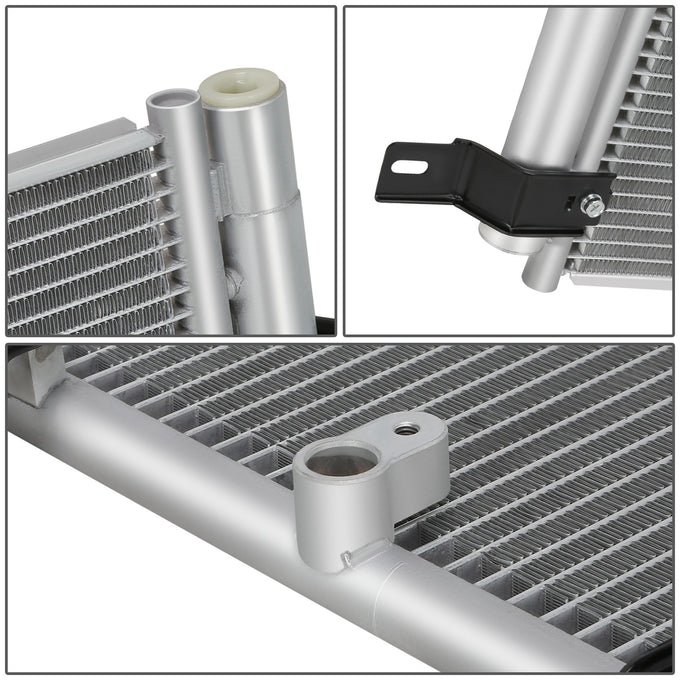 Factory Style Aluminum A/C Condenser <BR>07-10 Ford Edge, Lincoln MKX