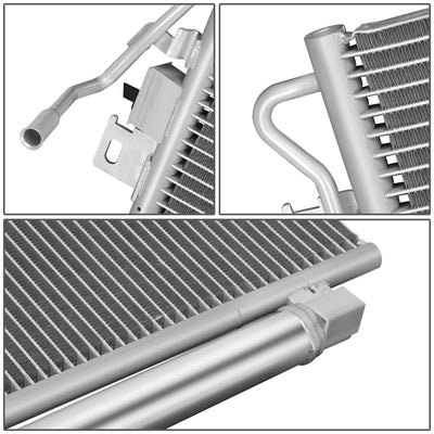 Factory Style Aluminum A/C Condenser <BR>08-12 Jeep Liberty