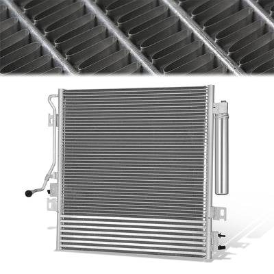 Factory Style Aluminum A/C Condenser <BR>08-12 Jeep Liberty