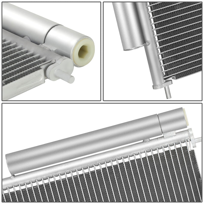 Factory Style Aluminum A/C Condenser <BR>09-10 Pontiac Vibe, 11-16 Scion tC, 08-15 Scion xB