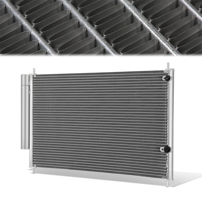 Factory Style Aluminum A/C Condenser <BR>09-10 Pontiac Vibe, 11-16 Scion tC, 08-15 Scion xB