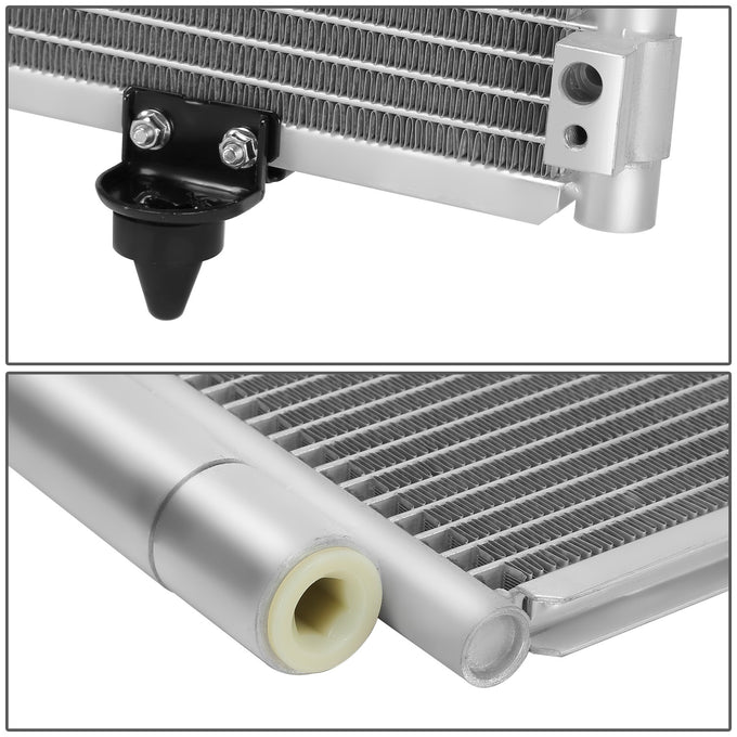Factory Style Aluminum A/C Condenser <BR>16-17 Subaru Crosstrek, 09-13 Forester, 08-16 Impreza