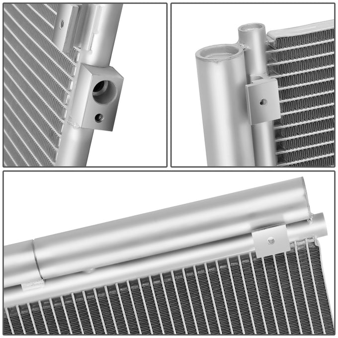 Factory Style Aluminum A/C Condenser <BR>16-17 Subaru Crosstrek, 09-13 Forester, 08-16 Impreza