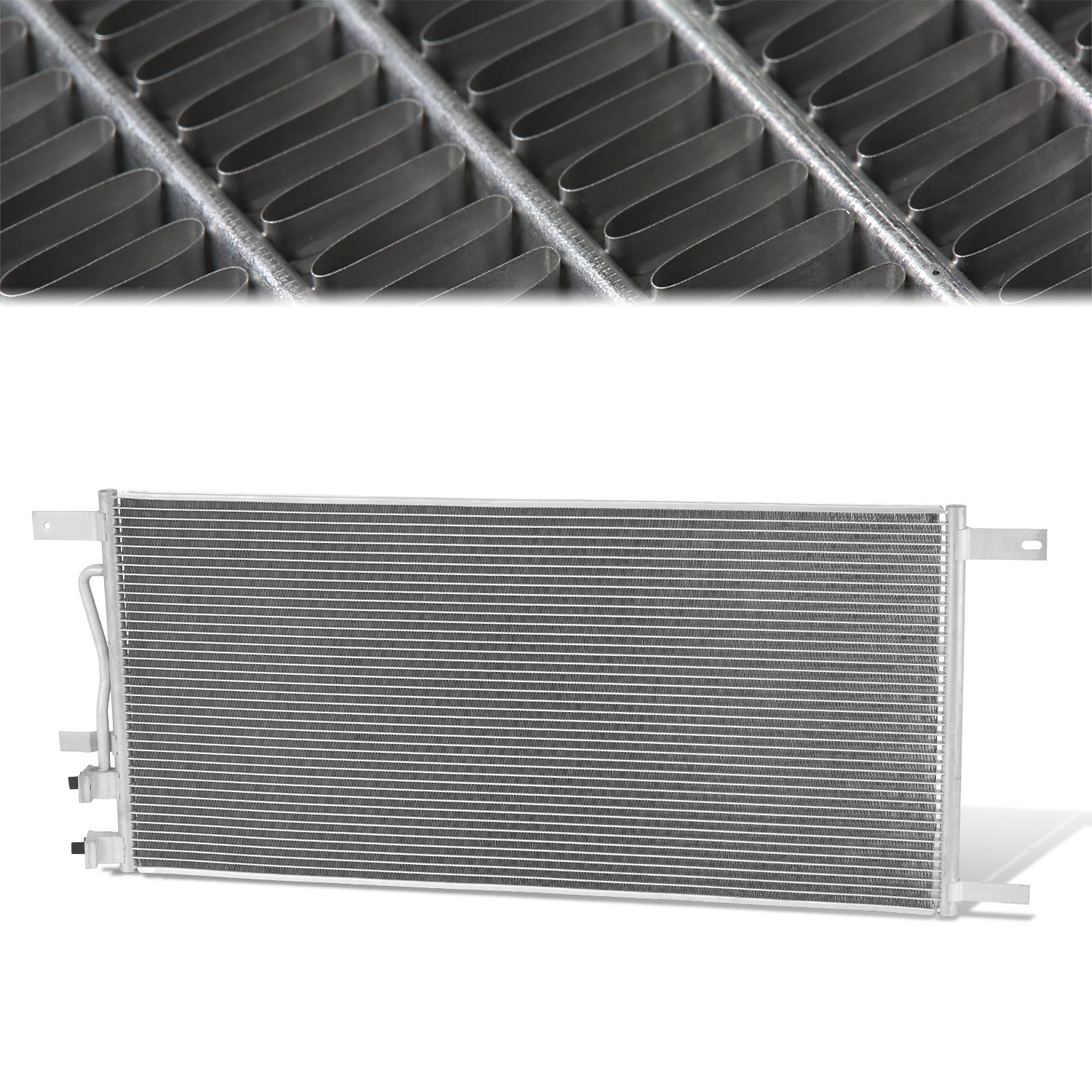 Factory Style Aluminum A/C Condenser <BR>08-10 Ford F250-F550 Super Duty 6.4L