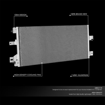 Factory Style Aluminum A/C Condenser <BR>07-17 Jeep Compass, Patriot