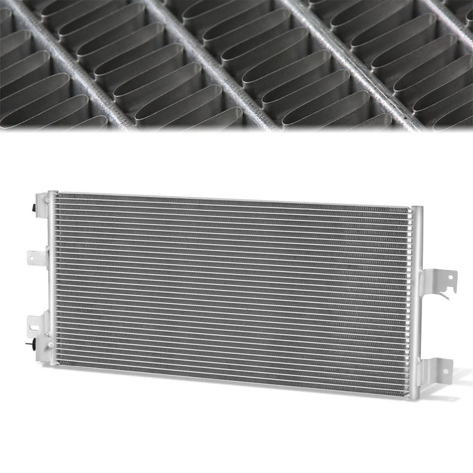 Factory Style Aluminum A/C Condenser <BR>07-17 Jeep Compass, Patriot