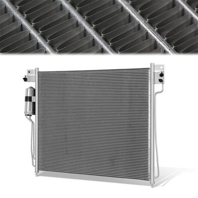 Factory Style Aluminum A/C Condenser <BR>05-21 Nissan Frontier, 08-12 Pathfinder, 06-15 Xterra