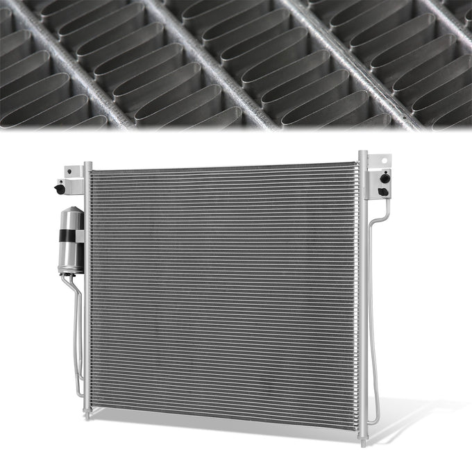 Factory Style Aluminum A/C Condenser <BR>05-21 Nissan Frontier, 08-12 Pathfinder, 06-15 Xterra