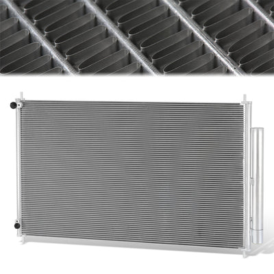 Factory Style Aluminum A/C Condenser <BR>09-15 Honda Pilot