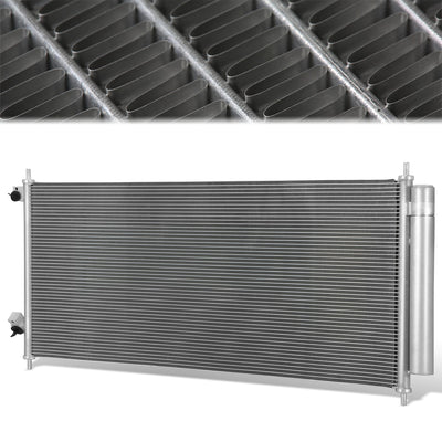 Factory Style Aluminum A/C Condenser <BR>09-13 Honda Fit