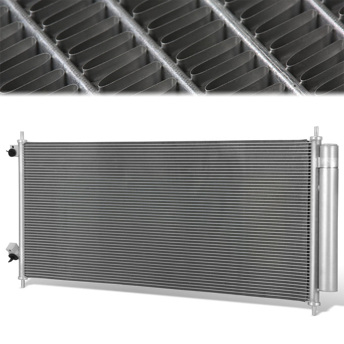 Factory Style Aluminum A/C Condenser <BR>09-13 Honda Fit