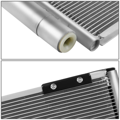 Factory Style Aluminum A/C Condenser <BR>08-21 Lexus LX570, Toyota Land Cruiser