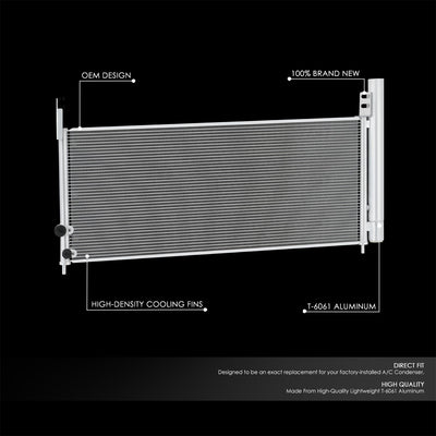 Factory Style Aluminum A/C Condenser <BR>10-12 Lexus HS250h