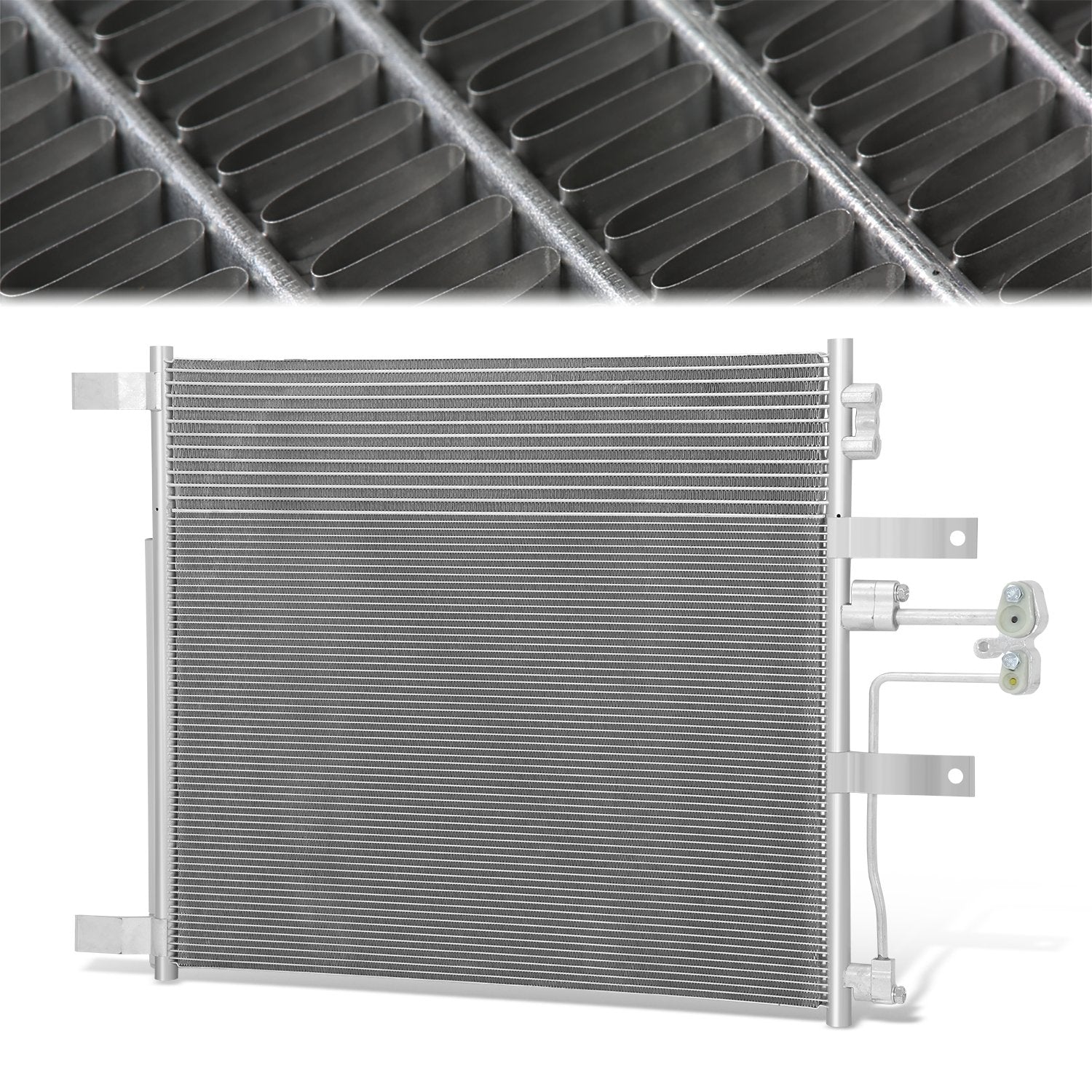 Factory Style A/C Condenser <BR> 09-13 Dodge Ram 1500 2500 3500 3.7L 4.7L 5.7L