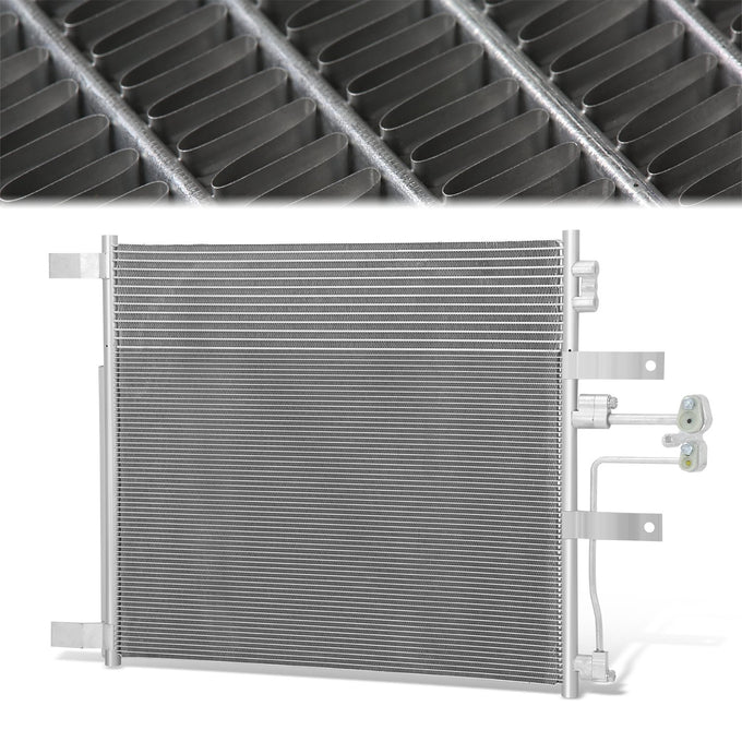 Factory Style A/C Condenser <BR> 09-13 Dodge Ram 1500 2500 3500 3.7L 4.7L 5.7L