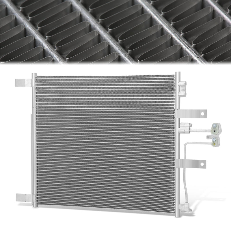 Factory Style A/C Condenser <BR> 09-13 Dodge Ram 1500 2500 3500 3.7L 4.7L 5.7L
