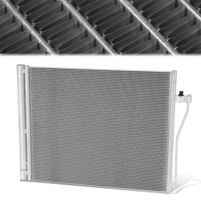 Factory Style Aluminum A/C Condenser <BR>09-15 BMW 750i, 750Li, 10-15 760Li