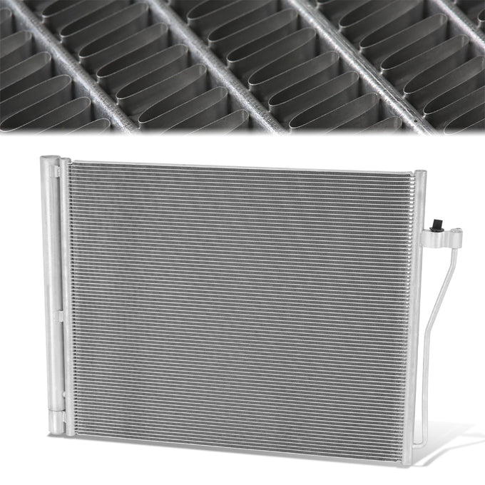 Factory Style Aluminum A/C Condenser <BR>09-15 BMW 750i, 750Li, 10-15 760Li