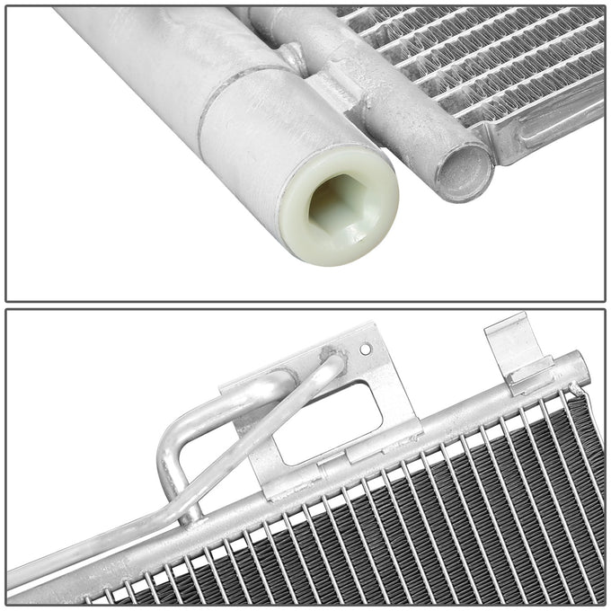 Factory Style Aluminum A/C Condenser <BR>10-12 Hyundai Santa Fe, 11-15 Kia Sorento
