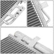 Factory Style Aluminum A/C Condenser <BR>10-12 Hyundai Santa Fe, 11-15 Kia Sorento